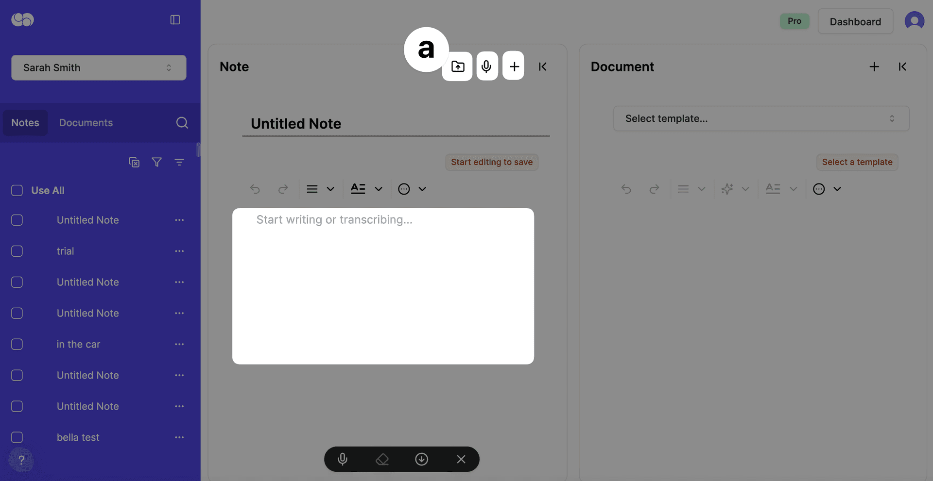 capturing information