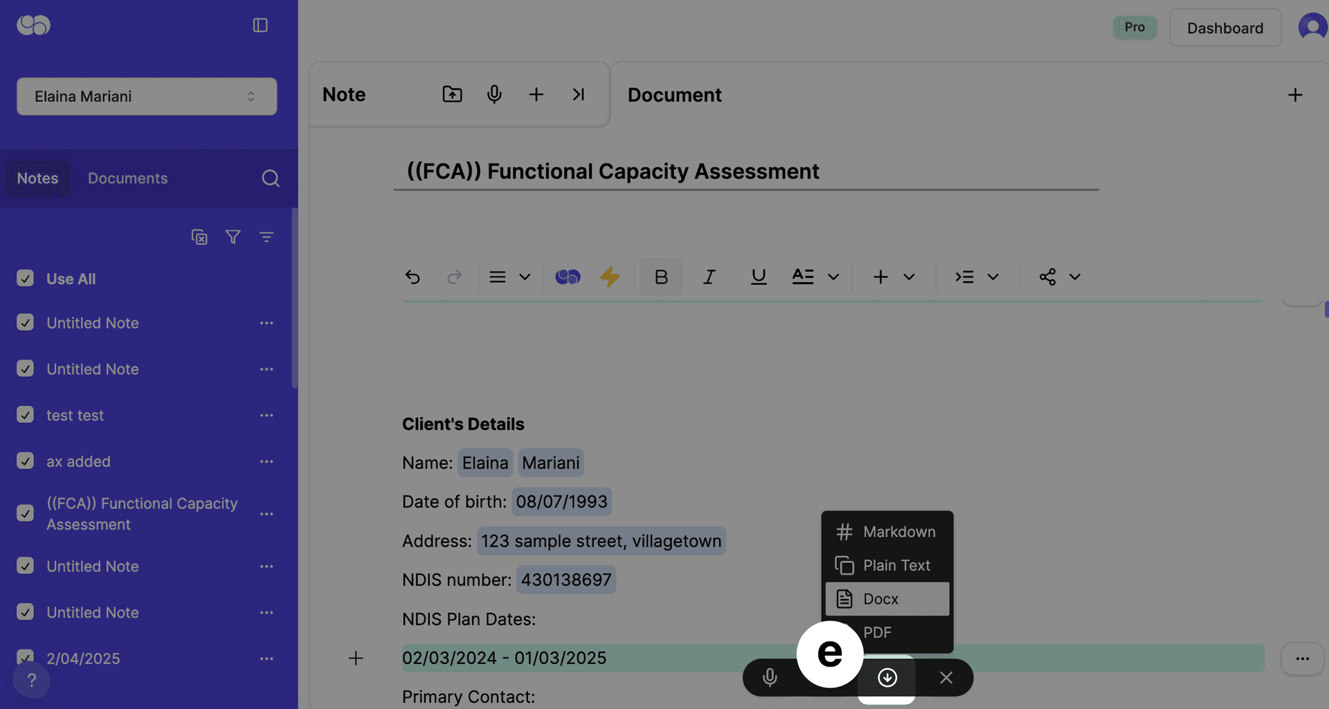 exporting ai document