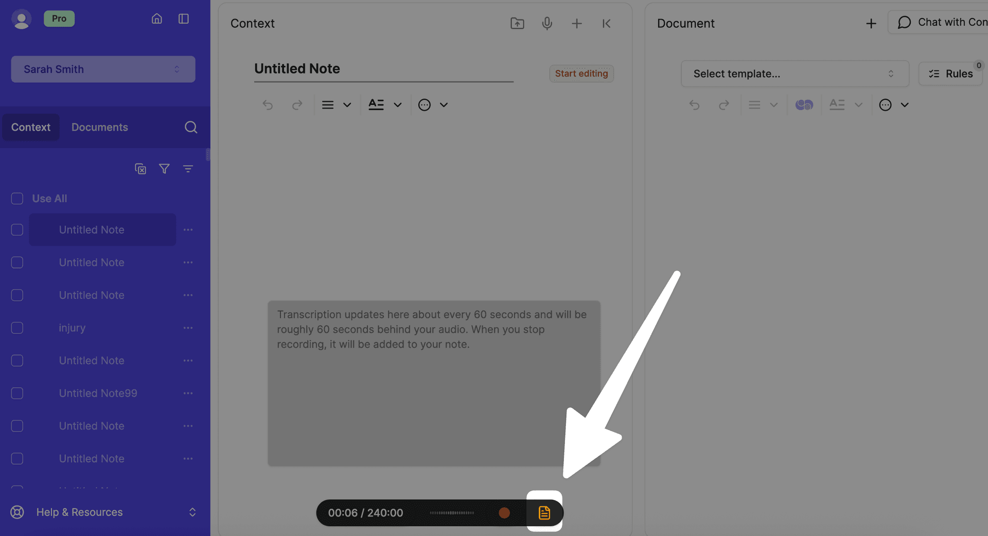 generate in one click
